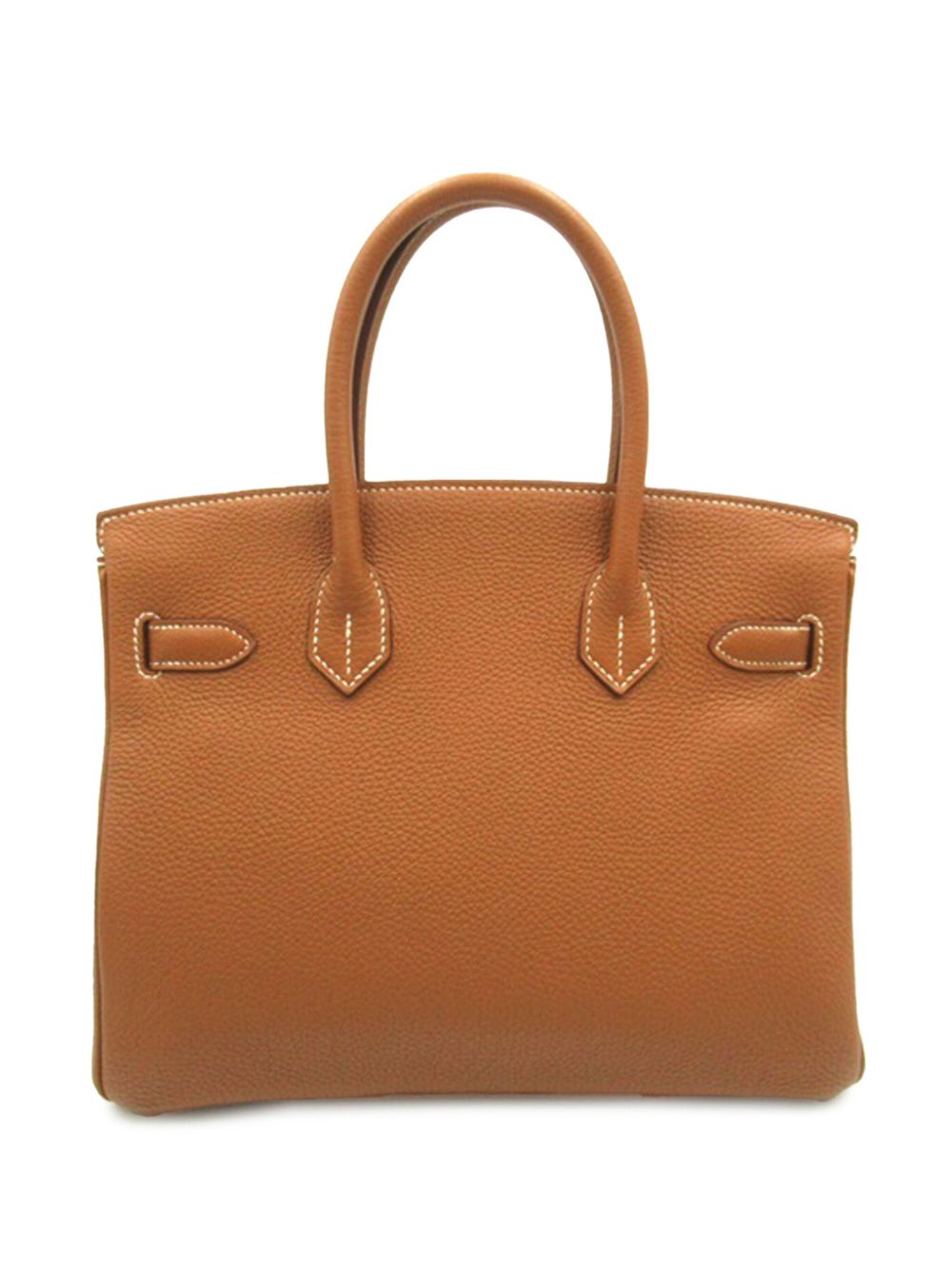 Hermès Pre-Owned 2012 Togo Birkin Retourne 30 handtas - Bruin