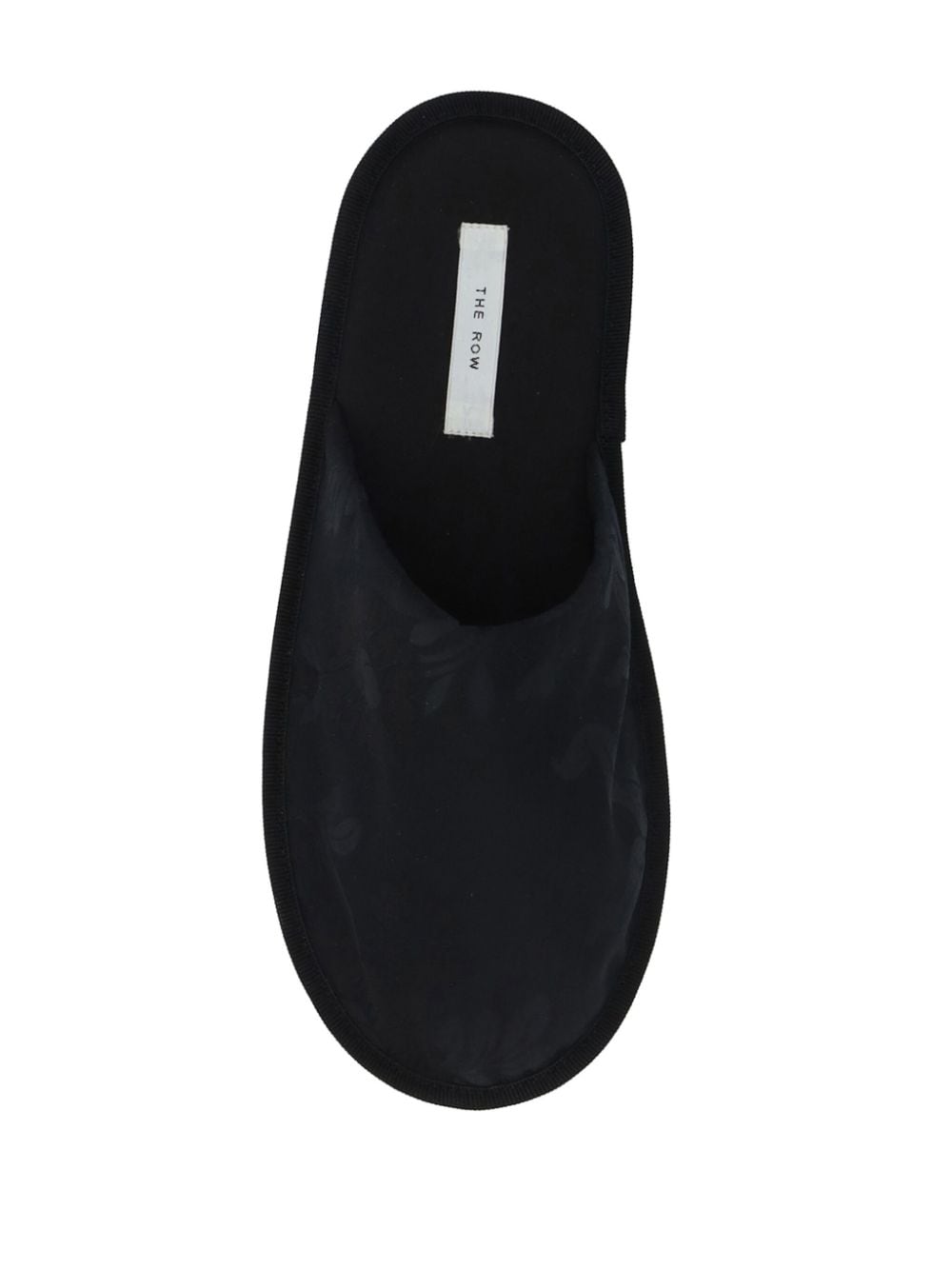 The Row Frances slippers Zwart