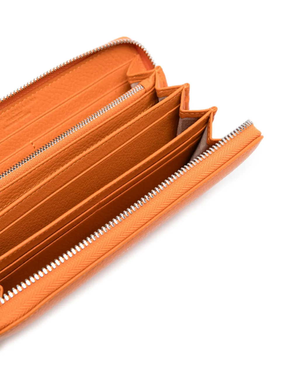 GIANNI CHIARINI Portemonnee met logo-stempel Oranje
