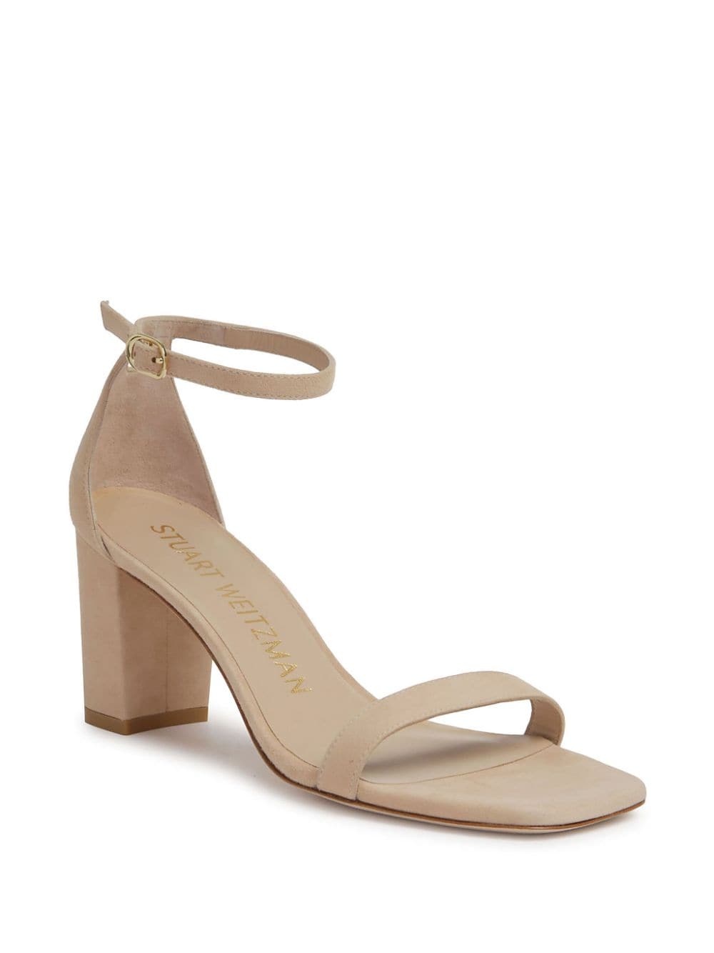 Stuart Weitzman 75mm Nudistcurve sandals - Beige