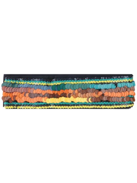 Sara Roka sequinned belt