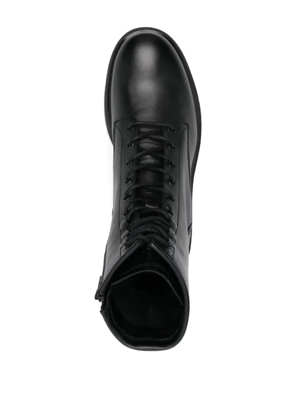 Calvin Klein Leather Boots Black FARFETCH