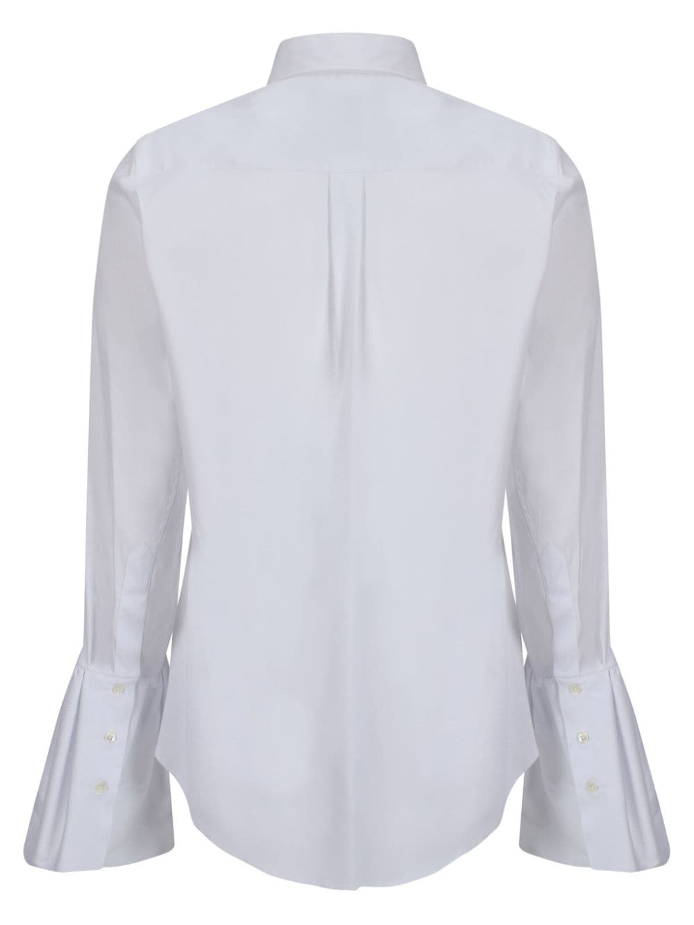 Shop Sara Roka Ruffle-cuffs Shirt In 1