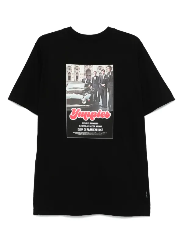 Family First Yuppies T-shirt Black FARFETCH PH