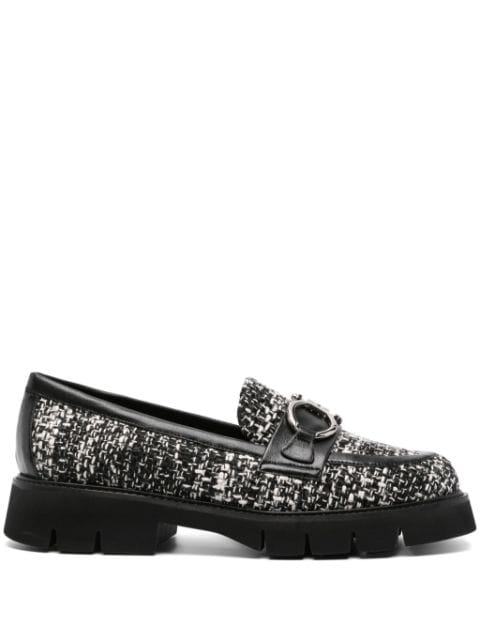 Roberto Festa tweed loafers