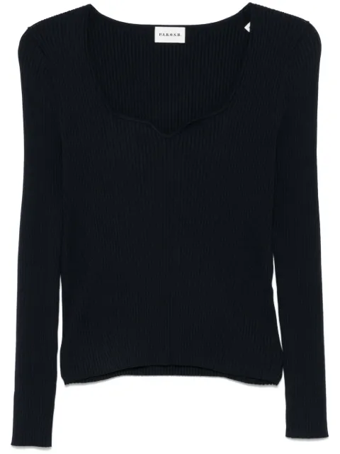 P.A.R.O.S.H. ribbed-knit sweater