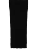 P.A.R.O.S.H. ribbed-knit midi skirt - Black