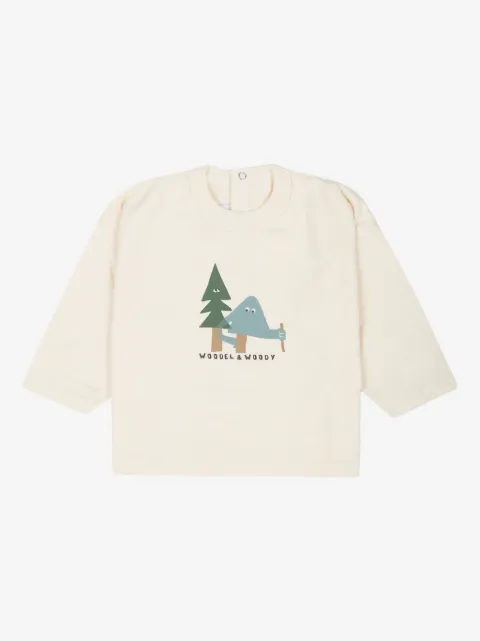 Petit Bateau playera con estampado gráfico