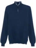 Fedeli cashmere pullover - Blue