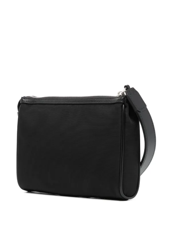 Bally logo-tape Clutch Bag | Black | FARFETCH