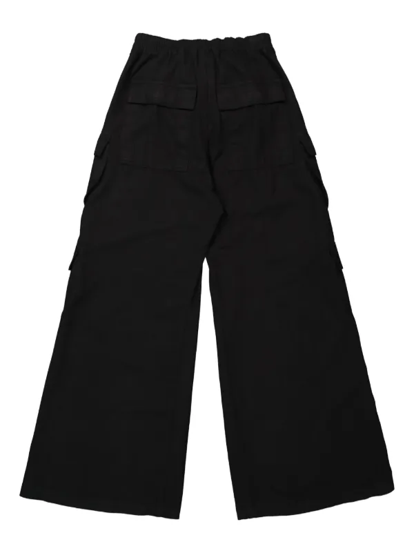 Rick Owens DRKSHDW ドローストリング ワイドパンツ | ブラック