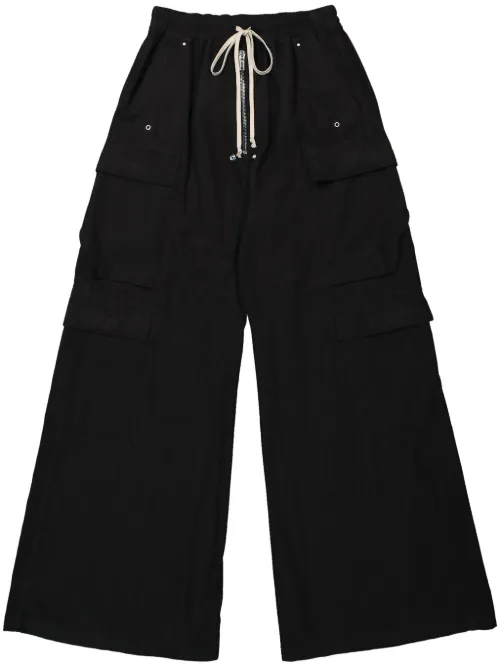 Pantalon ample à lien de resserrage - Rick Owens DRKSHDW - Modalova