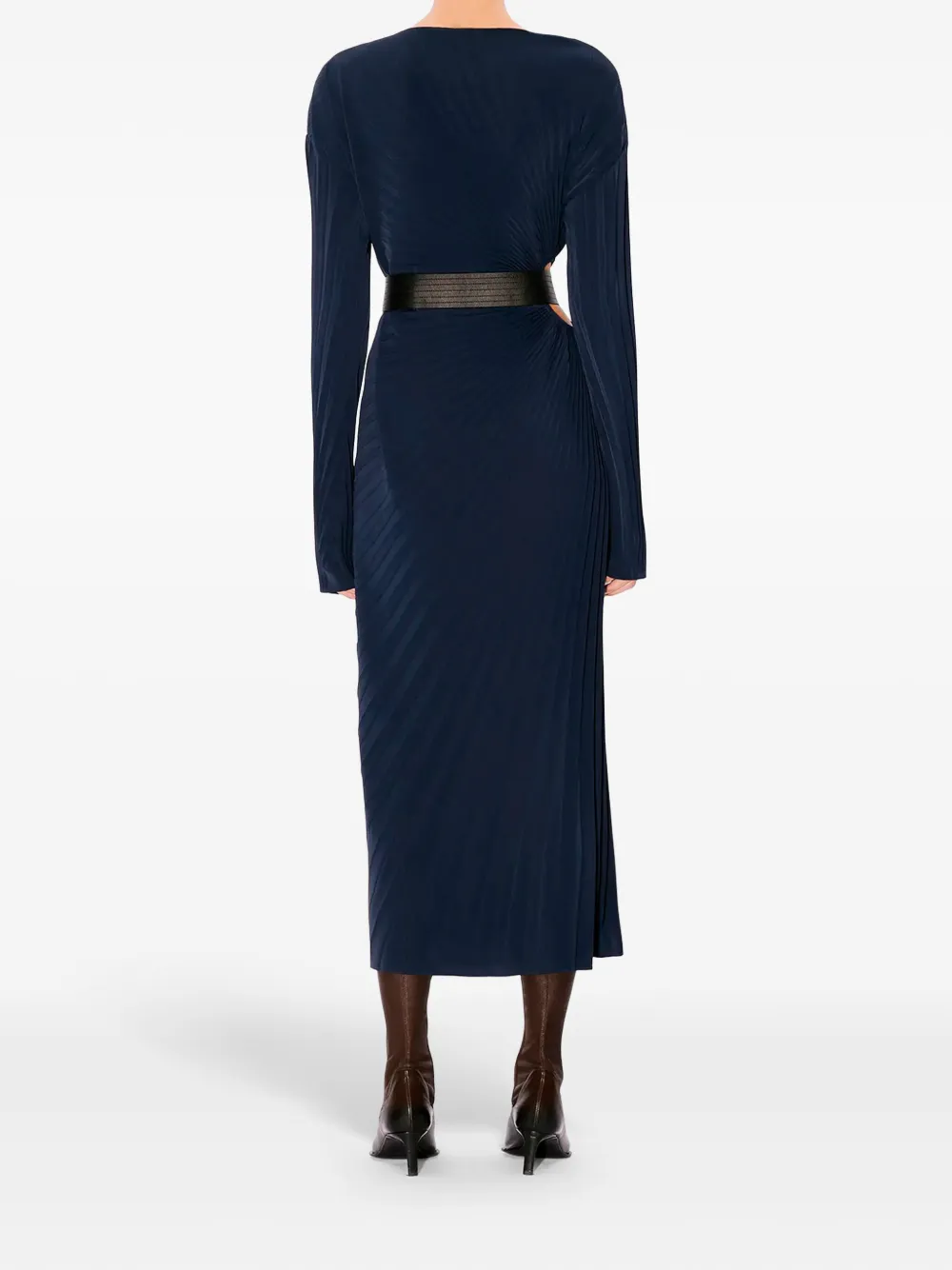 Kenzo Sun-ray mdi-jurk Blauw