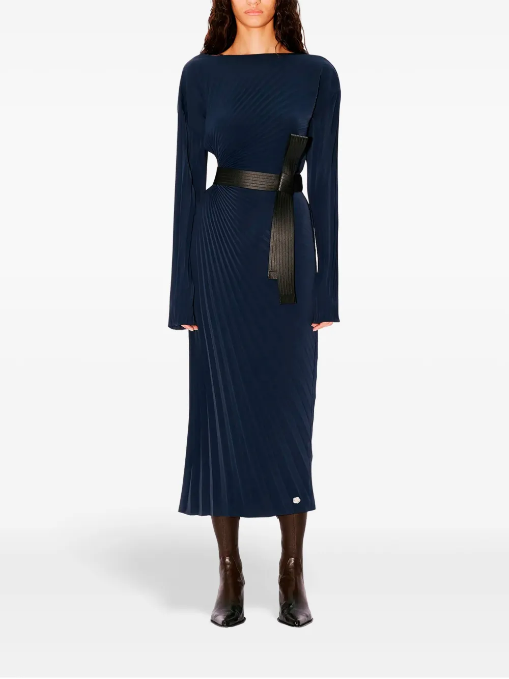 Kenzo Sun-ray midi dress - Blauw