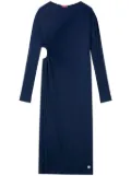 Kenzo Sun-ray midi dress - Blue
