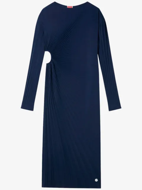 Kenzo vestido midi Sun-ray