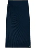 Kenzo sunray-pleated midi skirt - Blue