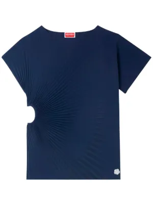 Diesel T-Ele-Long-Q1 T-shirt | Blue | FARFETCH