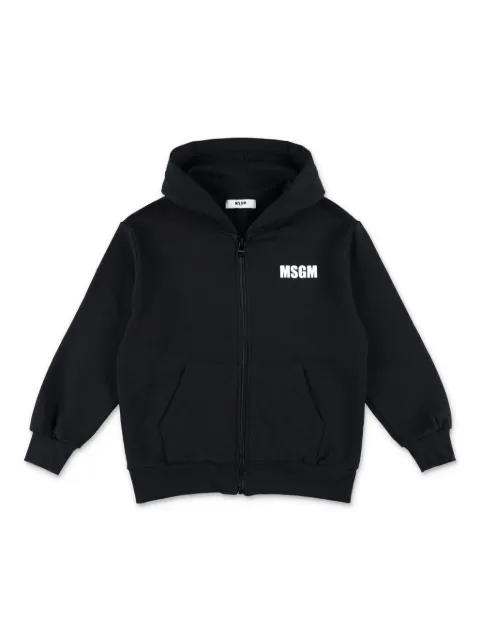 MSGM Kids zipped hoodie