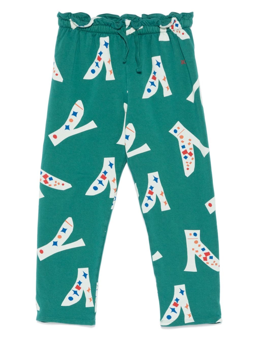 Bobo Choses Magic Shoe track pants - Green