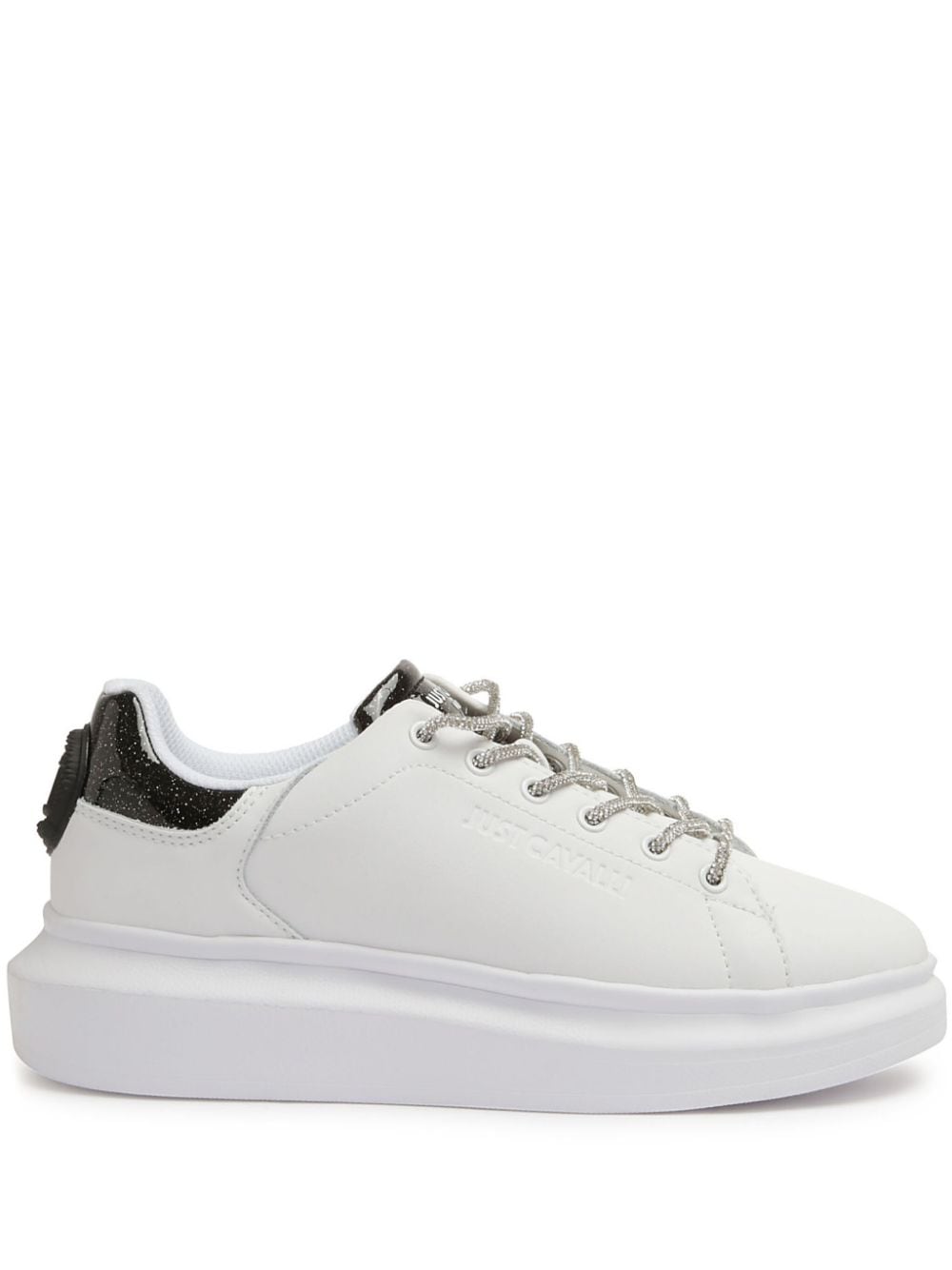 Just Cavalli logo-patch sneakers White