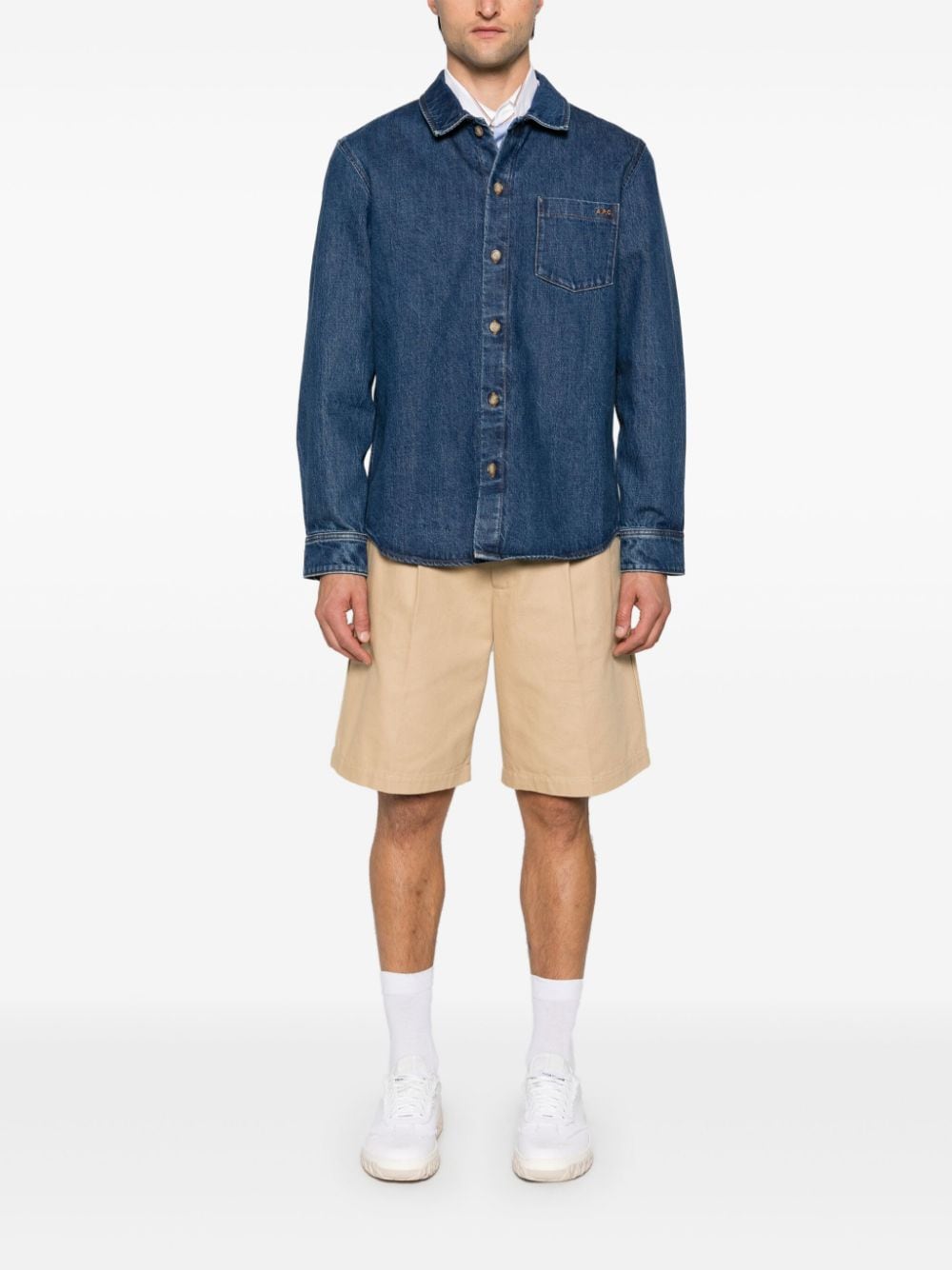 A.P.C. Shirtjack - Blauw