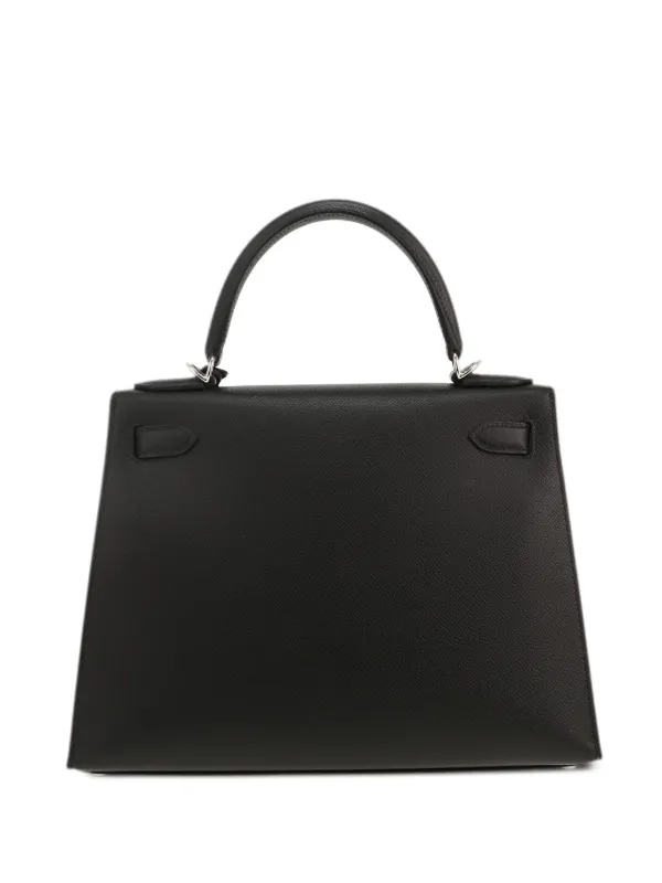 エルメス レジェンド HERMES ブラック Hermès Pre-Owned Kelly 28 Cm Handbag | Black | FARFETCH