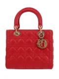 Christian Dior Pre-Owned 2010s Lady Dior handbag - Red