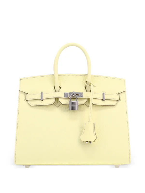 オリジナル Pre-Owned Hermès 2024 イエロー | バッグ 35 バーキン ハンドバッグ