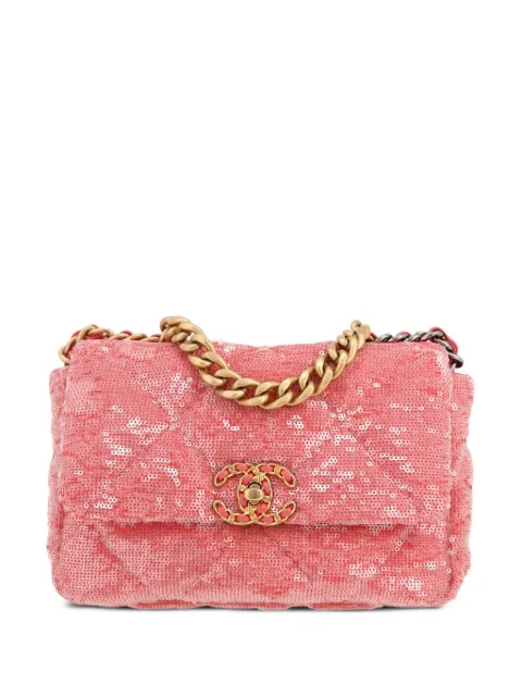 CHANEL Pre-Owned 2021 medium Chanel 19 shoulder bag
