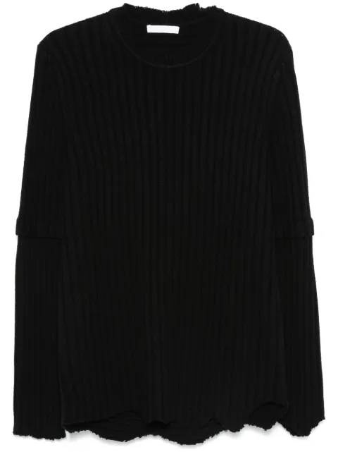 Helmut Lang ribbed-knit sweater