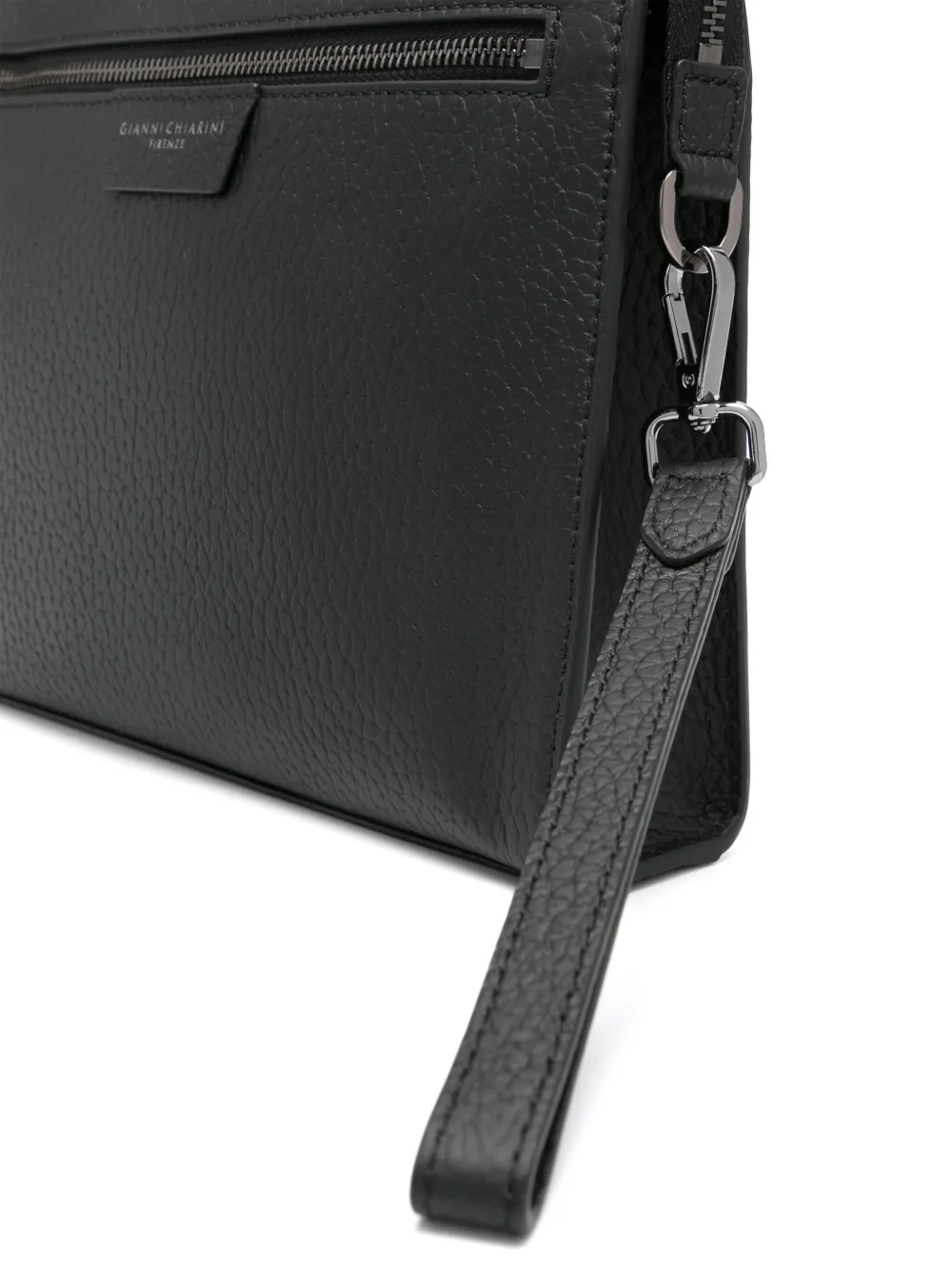 GIANNI CHIARINI Florence clutch Zwart