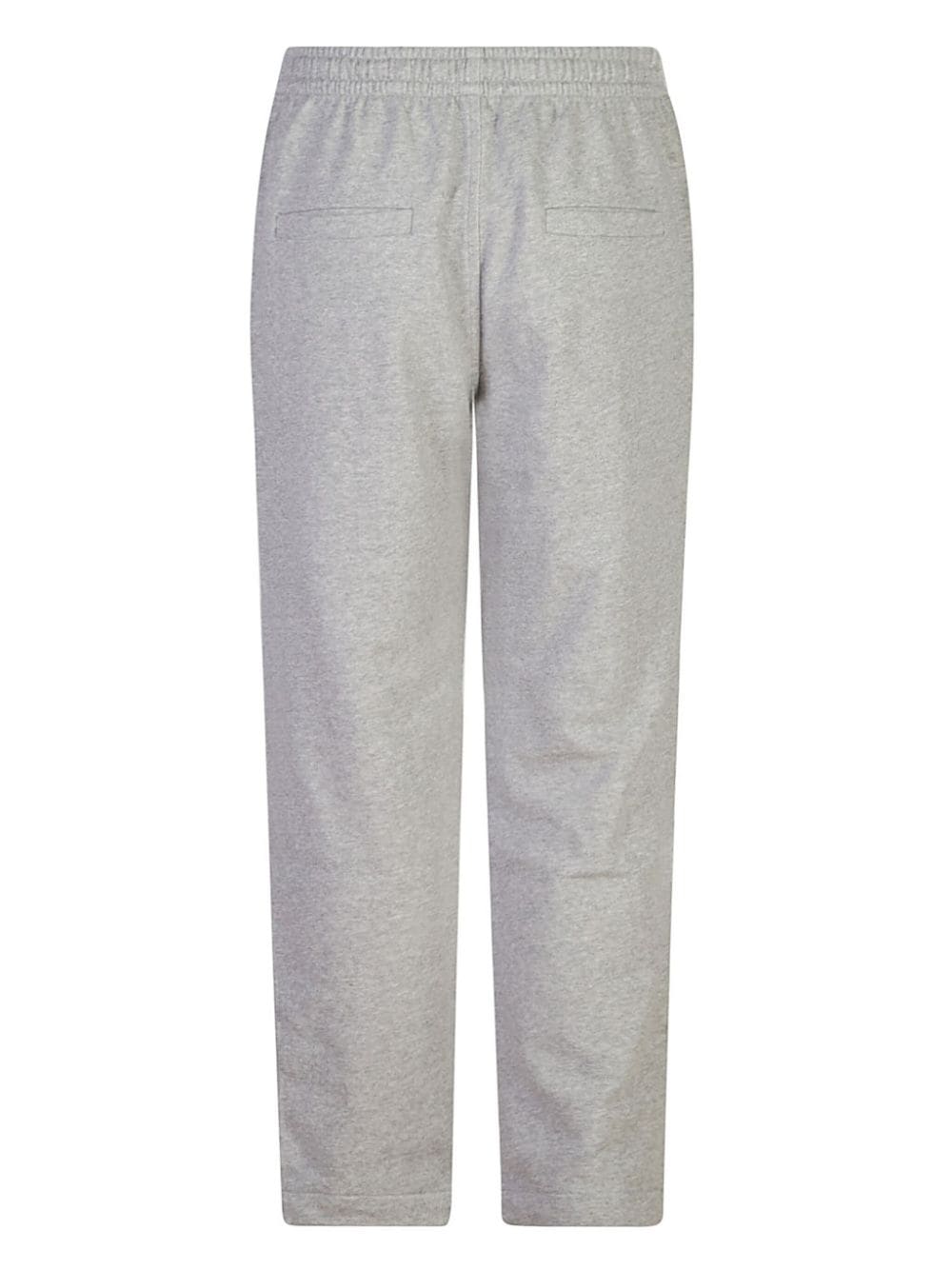 MARANT logo-appliqué cotton track pants - Grijs