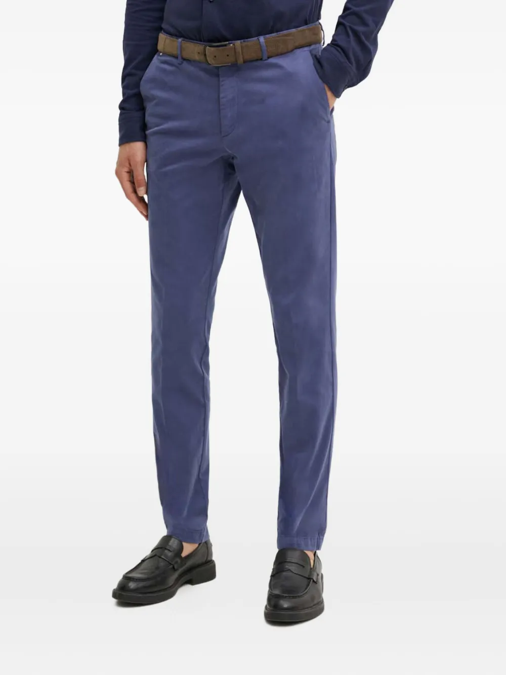 BOSS logo-detail trousers | Blue | Image 1