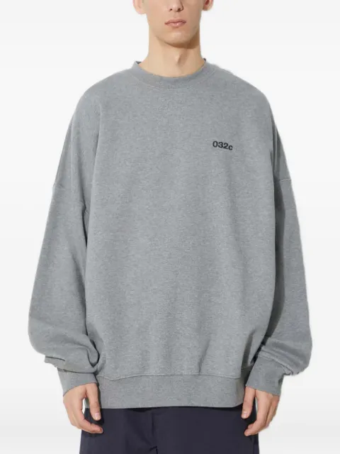 032c logo-print long-sleeves sweatshirt