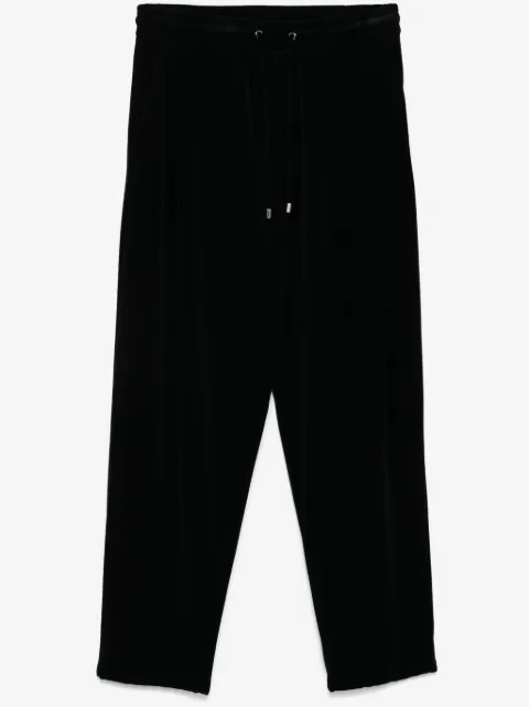 Giorgio Armani Chenille drawstring trousers