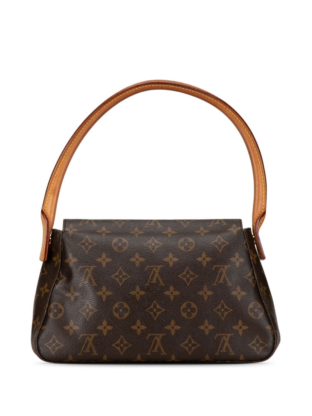 Louis Vuitton Pre-Owned 2001 Looping MM kleine schoudertas - Bruin