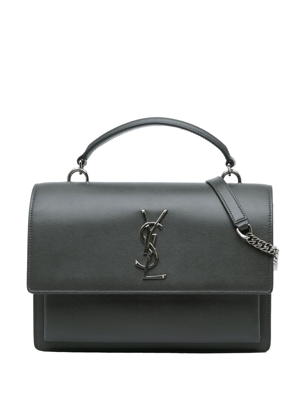 Saint Laurent Pre-Owned 2020 Medium Monogram Sunset satchel - Grau