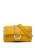 Fendi Pre-Owned 2010-2023 Selleria Calfskin Convertible uette crossbody bag - Yellow