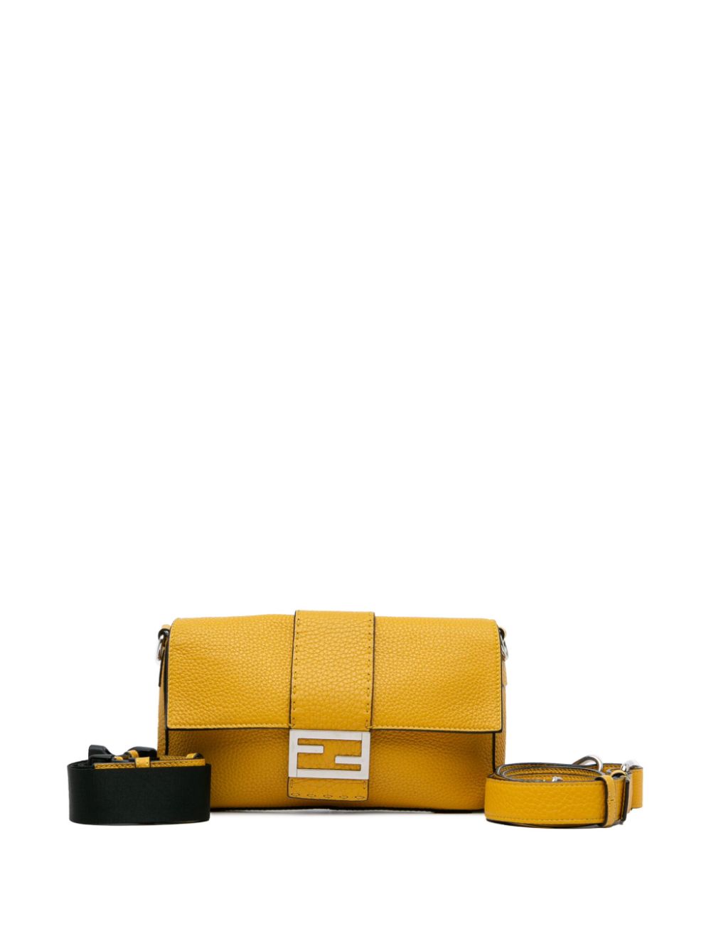 Fendi 2010-2023 Selleria Calfskin Convertible uette crossbody bag