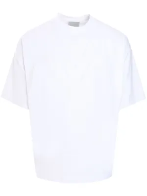 Tシャツ・カットソー VTMNTS Men T-shirt White VL14TR360B WHITE BLACK Diesel T-shirt T-ADJUST-SLITS-R17 | Men's Clothing | Vitkac