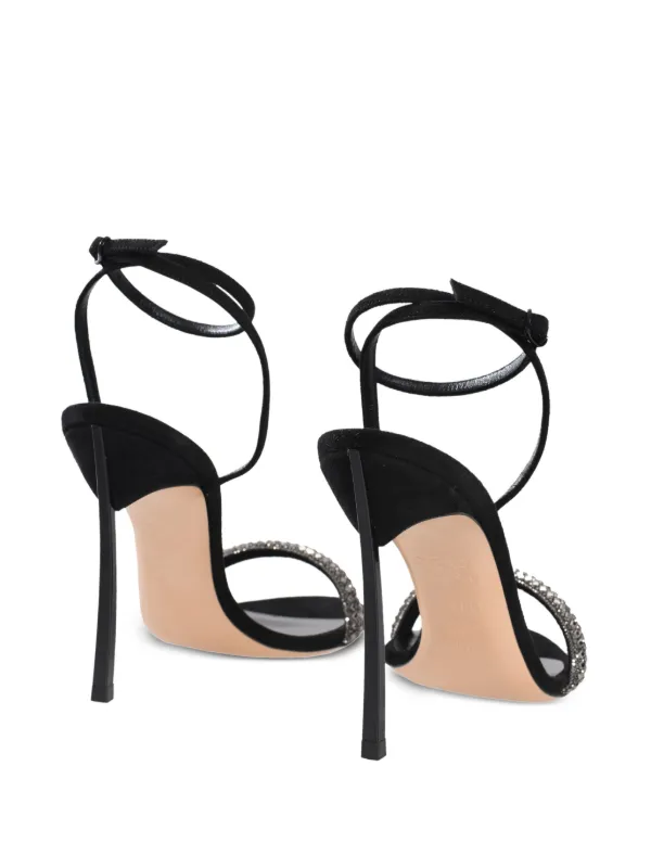 Casadei 100mm Blade Stratosphere Sandals | Silver | FARFETCH CA