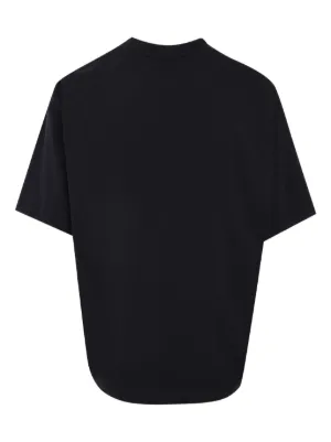 Tシャツ・カットソー VTMNTS Men T-shirt Black VL14TR540B BLACK Vtmnts Cotton T-shirt - Black - Men | VL14TR160BBLACK