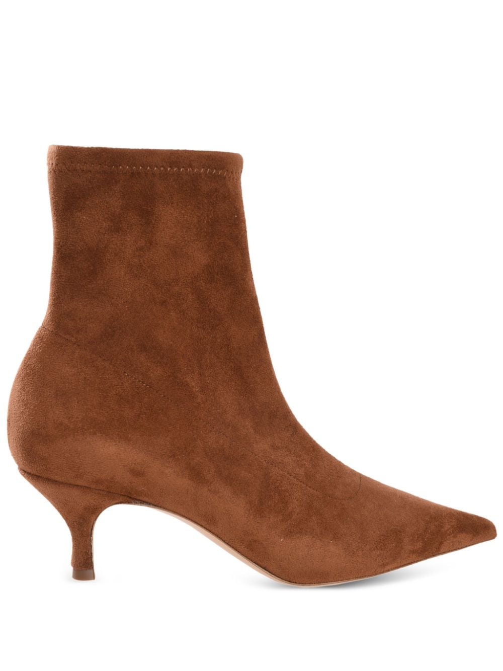 Casadei leather boots Brown