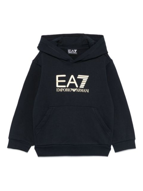 Emporio Armani Kids logo-print hoodie