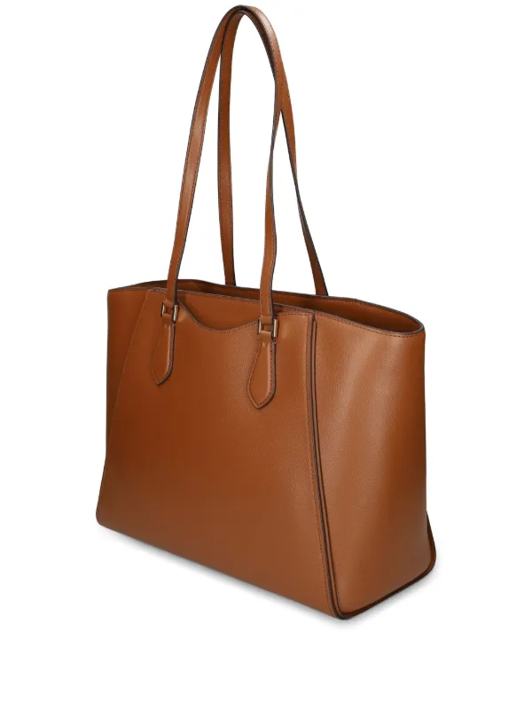 Michael Michael Kors logo-lettering Tote Bag | Brown | FARFETCH