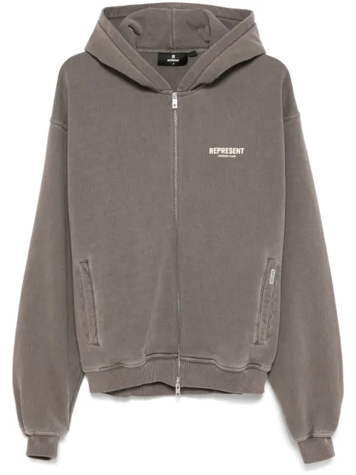 Hoodie à logo imprimé - Represent - Modalova
