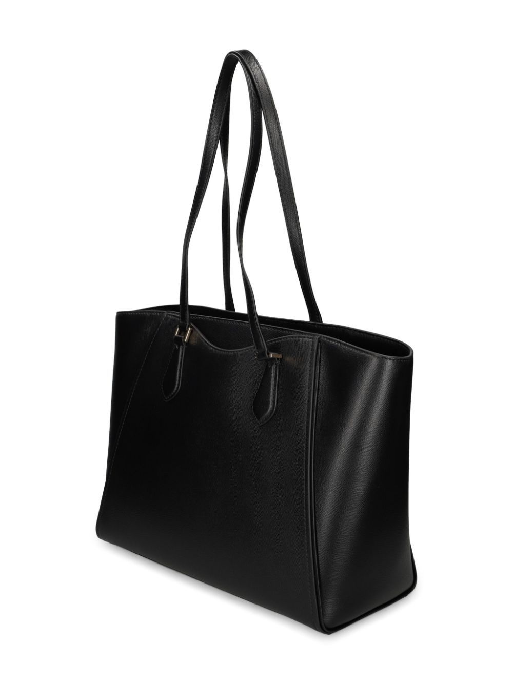 Shop Michael Michael Kors Logo-lettering Tote Bag In Black