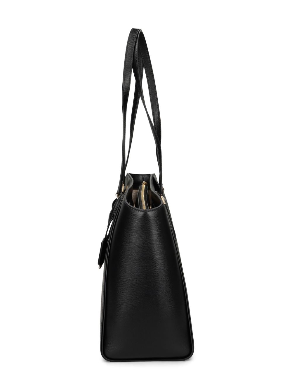 Shop Michael Michael Kors Logo-lettering Tote Bag In Black