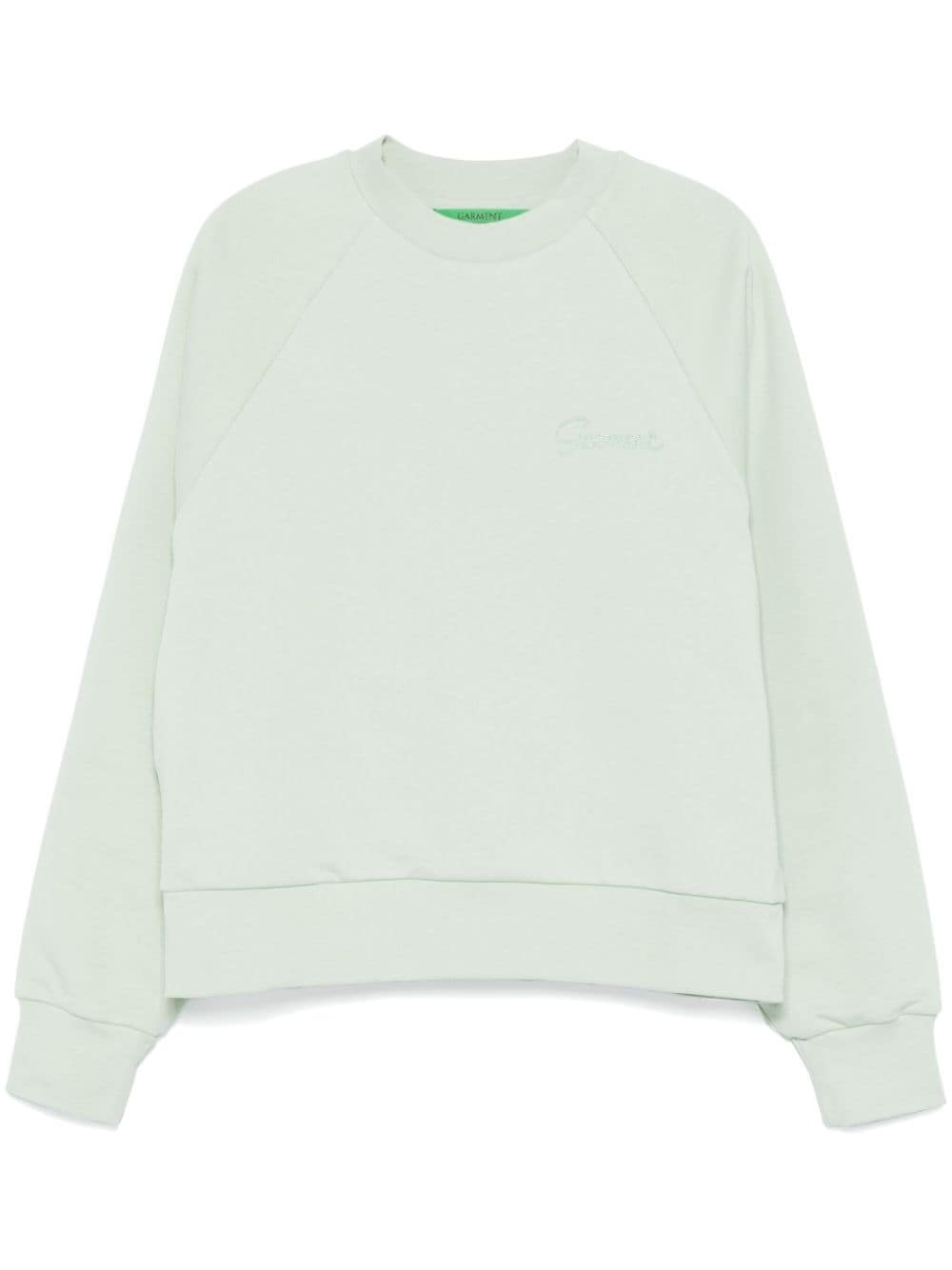 logo-embroidered sweatshirt